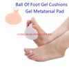 Ball Of Foot Gel Cushions, Gel Metatarsal Pads, Forefoot Cushion Insoles